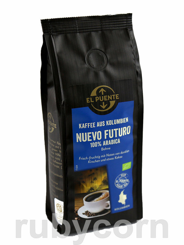 BIO Kaffee Nuevo Futuro Bohne Fair Trade